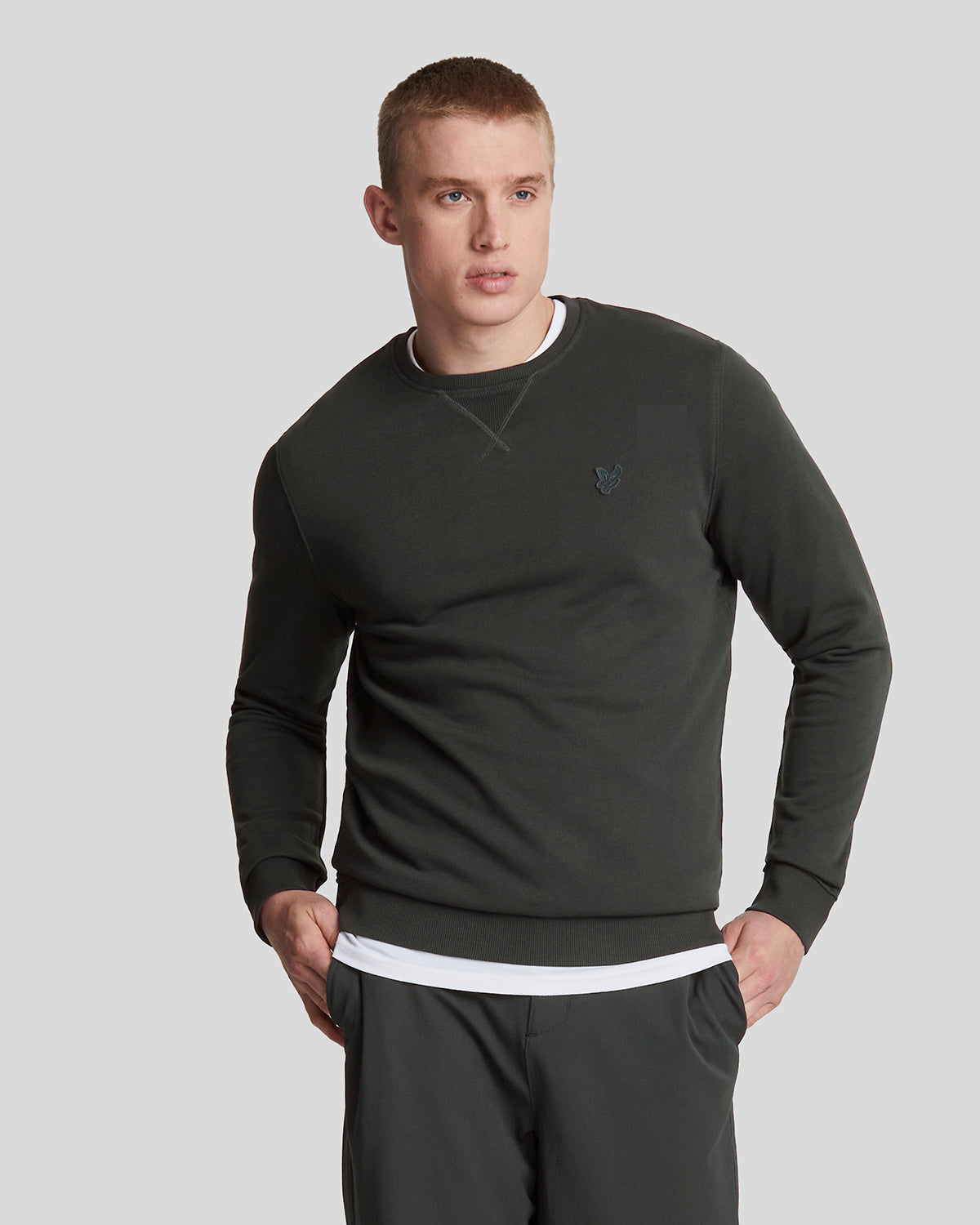 Lyle and best sale scott grey sweatshirt