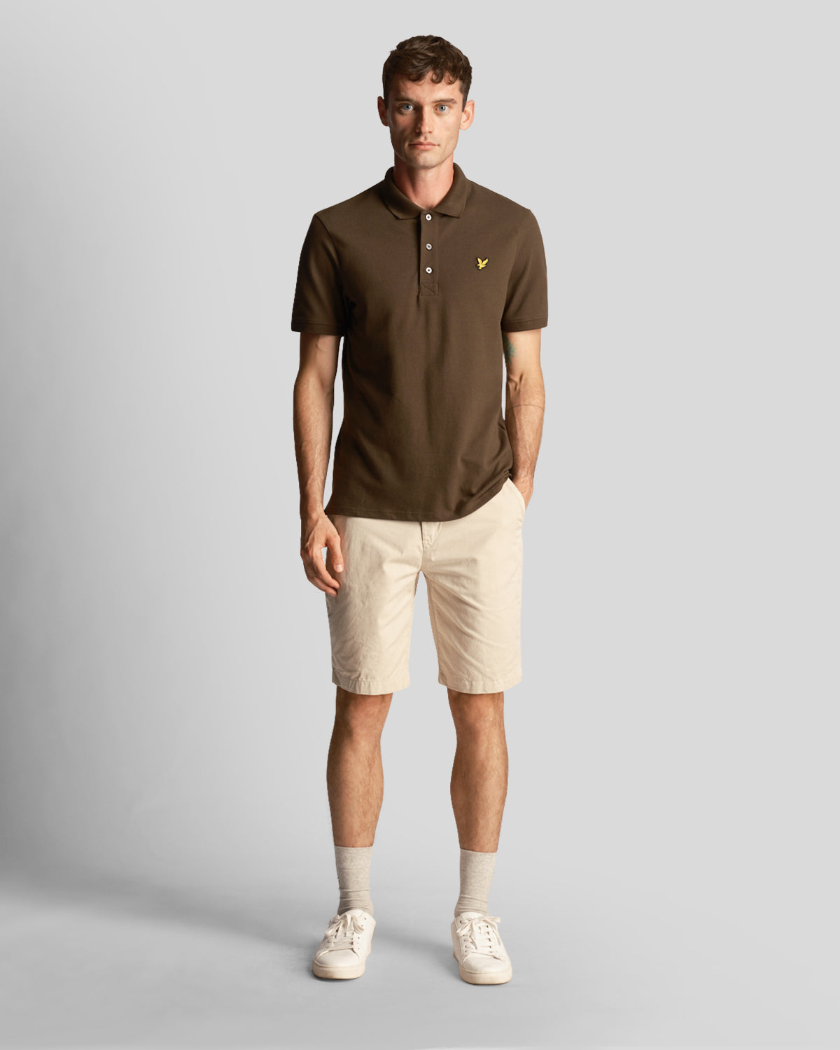 lyle & scott chino shorts