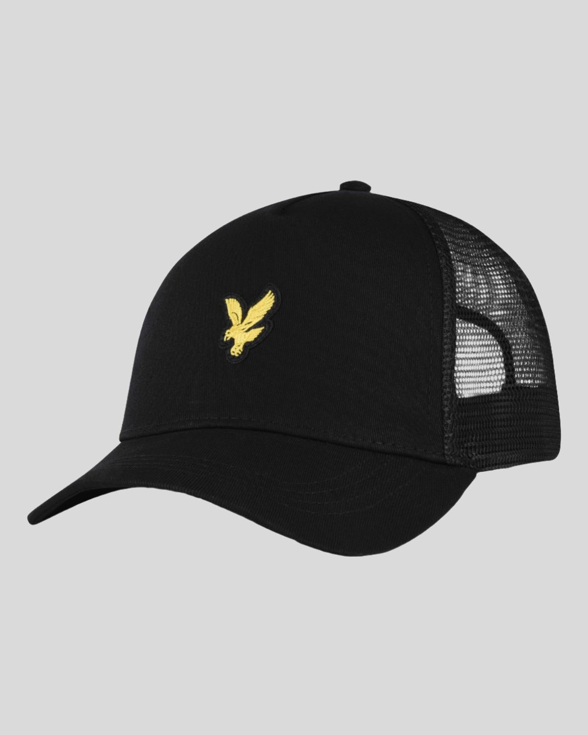 Lyle Scott Men s Snap Back Trucker Cap in Jet Black