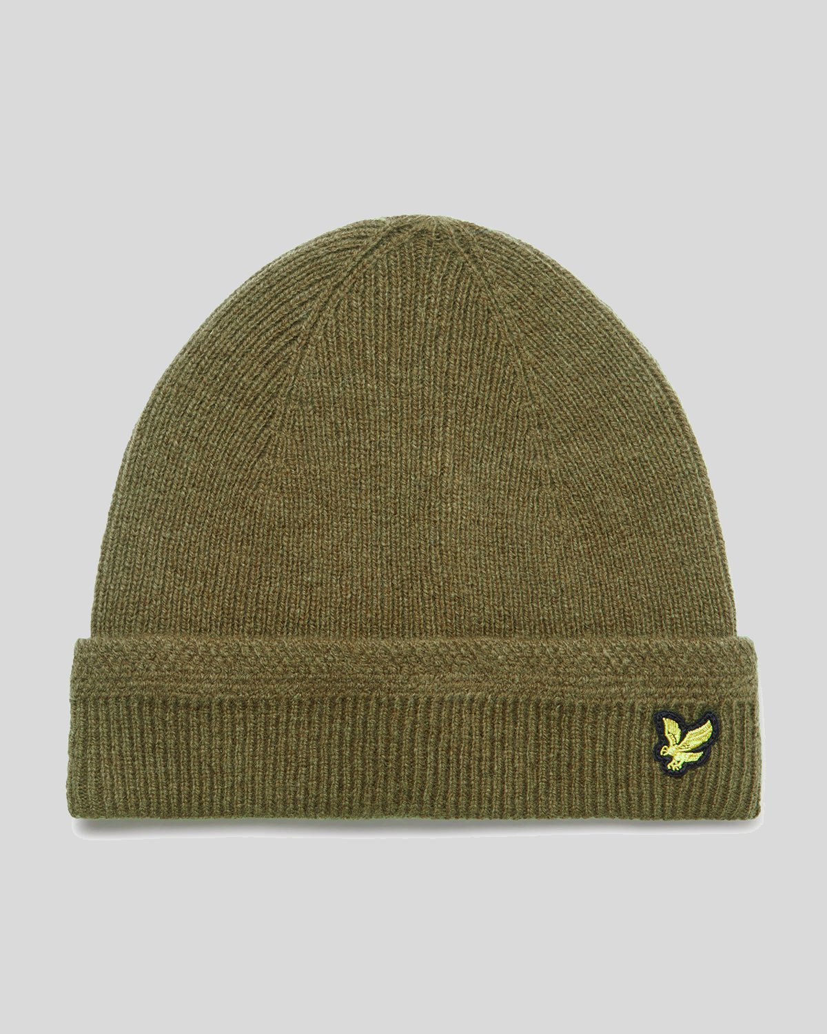 Lyle and scott racked rib beanie on sale