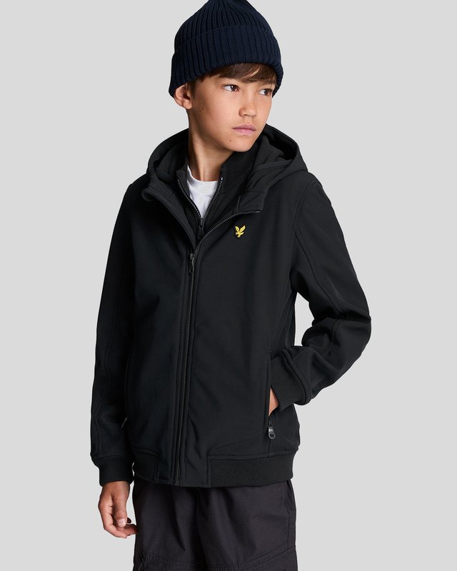 Lyle and scott black jumper junior best sale